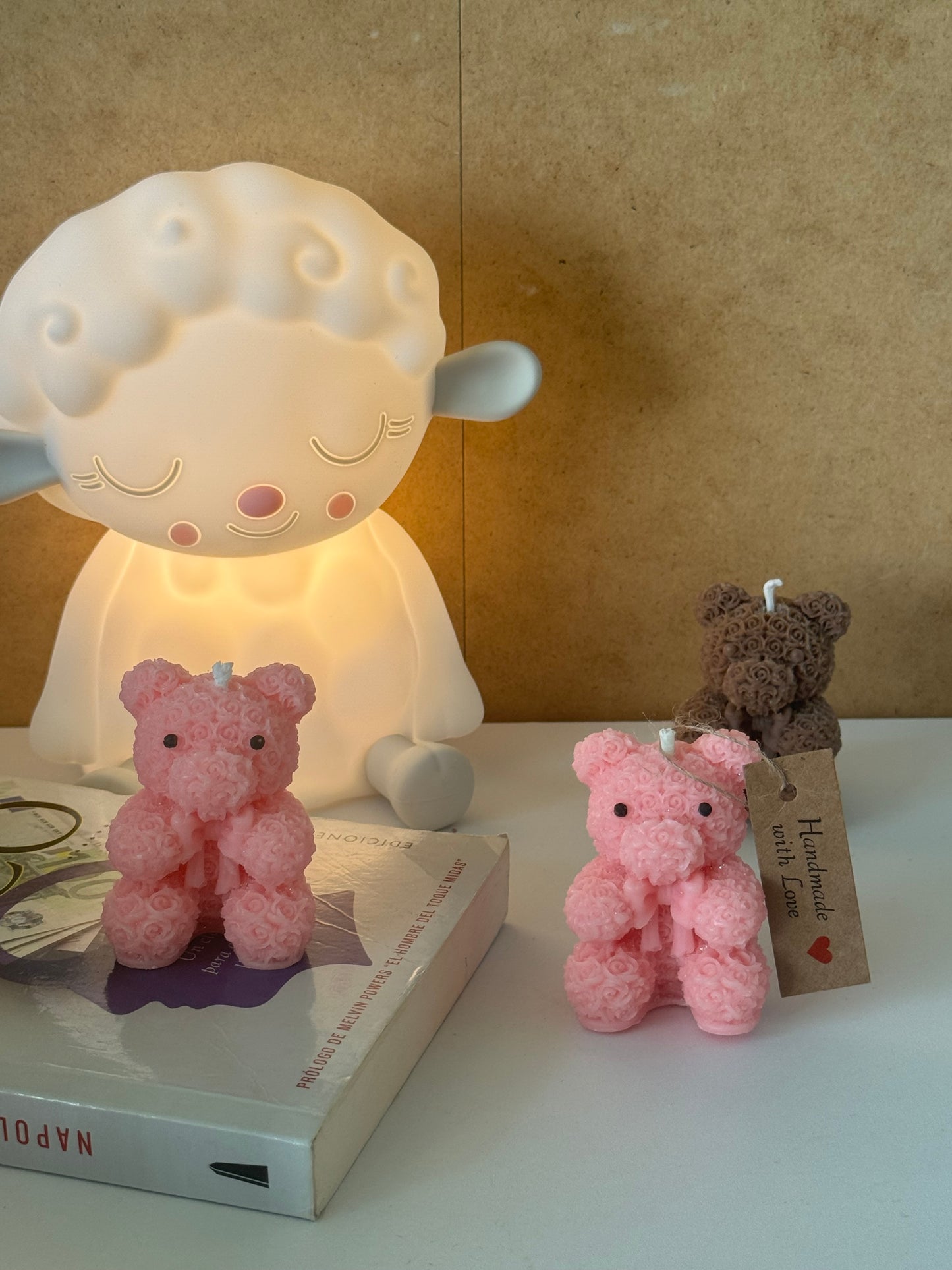 vela forma de oso